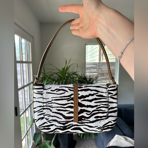 BY FAR Zebra Print Miranda Bag - Picture 6 of 10